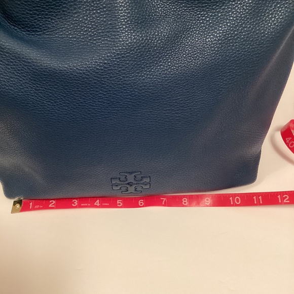 EUC Tory Burch Blue Hobo Bag - Picture 13 of 16